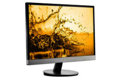 AOC 27 Inch Wide IPS LED Borderless Monitor - Silver